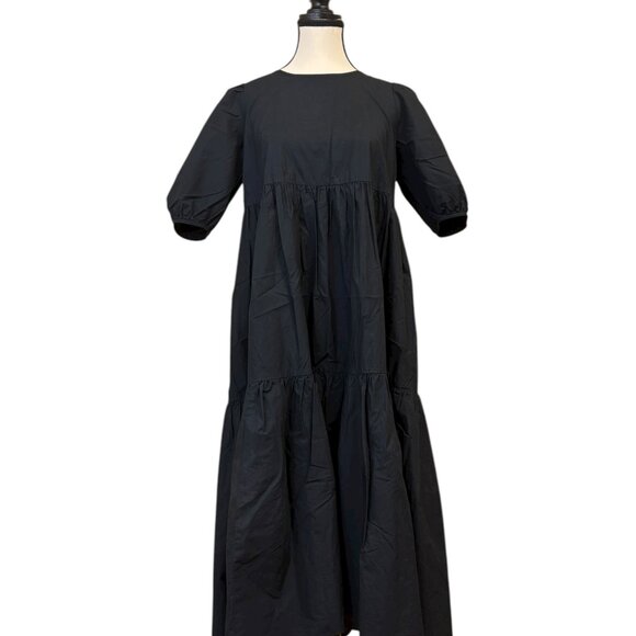 KOTN Black Cotton Dress (S) - Picture 1 of 3